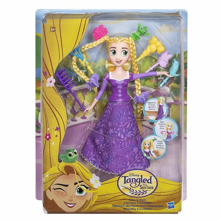 Disney Tangled the Series Spin 'n Style Rapunzel