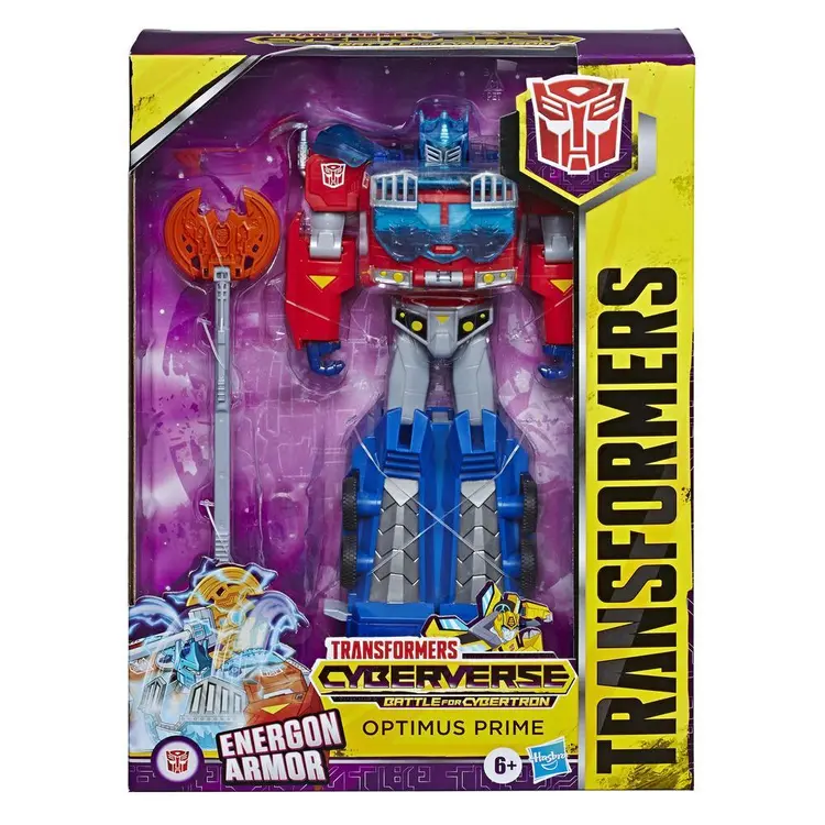 Transformers Toys Cyberverse Ultimate Class Optimus Prime Action Figure