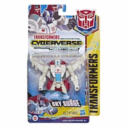 Transformers Toys Cyberverse Action Attackers Warrior Class Jetfire Action Figure