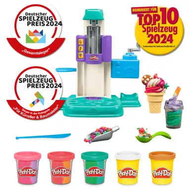 Play-Doh Bunte Regenbogen Eismaschine