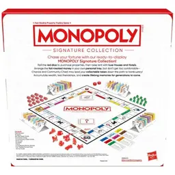 Monopoly Signature Collection Family Board Game for 2 to 6 Players, Premium Packaging and Components, Game for Ages 8+
