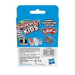 Monopoly Bid Game, Quick-Playing Card Game For Families and Kids Ages 7 and Up