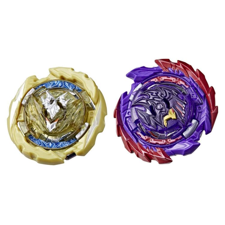 Beyblade Burst QuadDrive Berserk Balderov B7 und Cyclone Belfyre B7