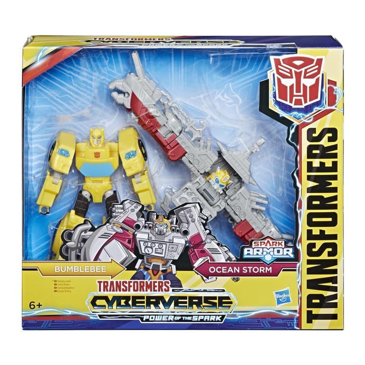 Transformers Toys Cyberverse Spark Armor Bumblebee Action Figure