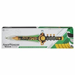 Power Rangers Lightning Collection Mighty Morphin Green Dragon Dagger Premium Collectible With Lights and Sounds