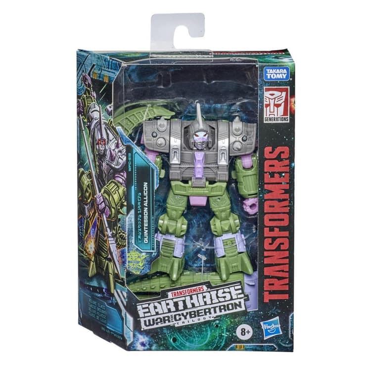 Transformers Toys Generations War for Cybertron: Earthrise Deluxe WFC-E19 Quintesson Allicon, 5.5-inch