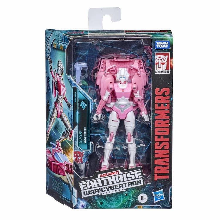Transformers Toys Generations War for Cybertron: Earthrise Deluxe WFC-E17 Arcee, 5.5-inch