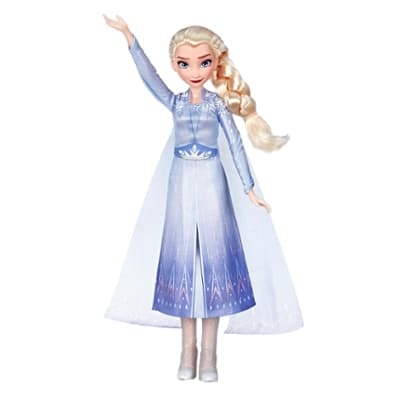 Disney Eiskönigin Singende Elsa mit Musik in blauem Kleid