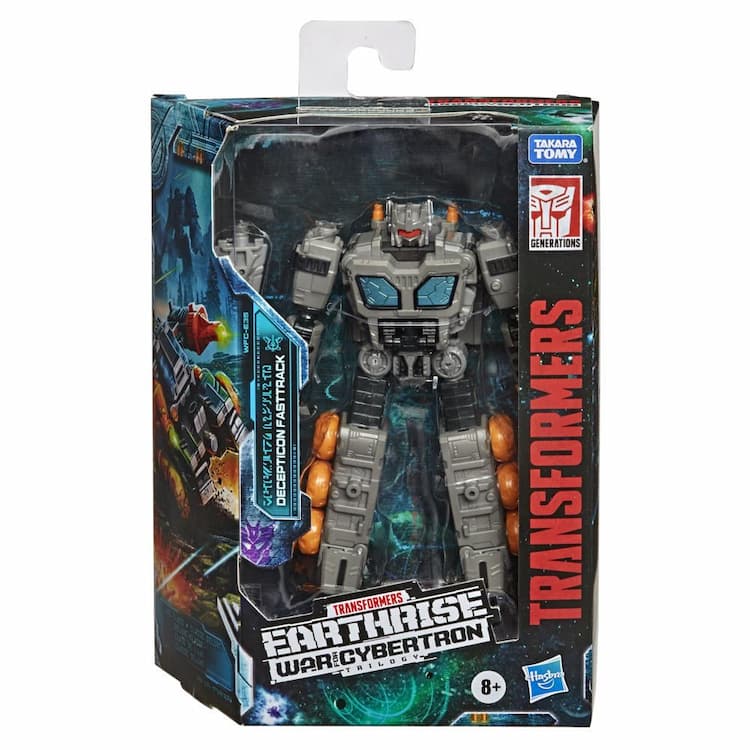 Transformers Toys Generations War for Cybertron: Earthrise WFC-E35 Decepticon Fasttrack Action Figure, 8 and Up, 5.5-inch