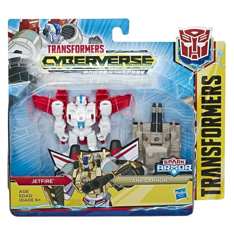 Transformers Toys Cyberverse Spark Armor Jetfire Action Figure