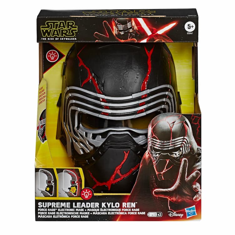 Star Wars: The Rise of Skywalker Supreme Leader Kylo Ren Force Rage Mask