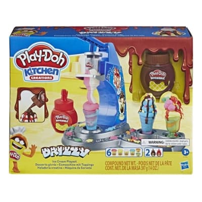 Play-Doh Drizzy Eismaschine mit Toppings