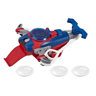 Spider-Man Web Shots Disc Slinger Blaster Toy for Kids Ages 5 and Up