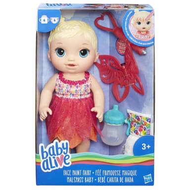 BABY ALIVE FACE PAINT FAIRY BLONDE - Αννούλα Ζωγραφούλα