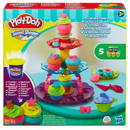 PLAY-DOH PYRGOS ME KEKAKIA-CUPCAKE TOWER