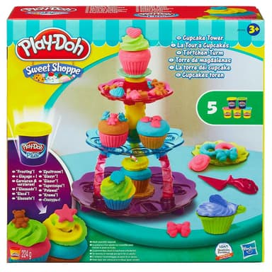 PLAY-DOH PYRGOS ME KEKAKIA-CUPCAKE TOWER