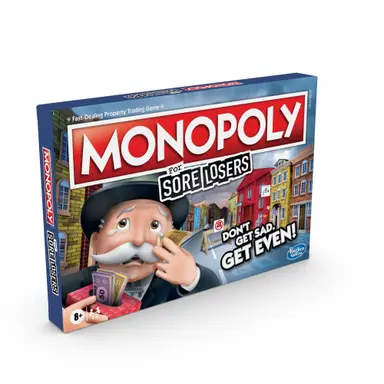 Monopoly Για Τυχερούς Ηττημένους Επιτραπέζιο παιχνίδι για άτομα από 8 ετών και άνω