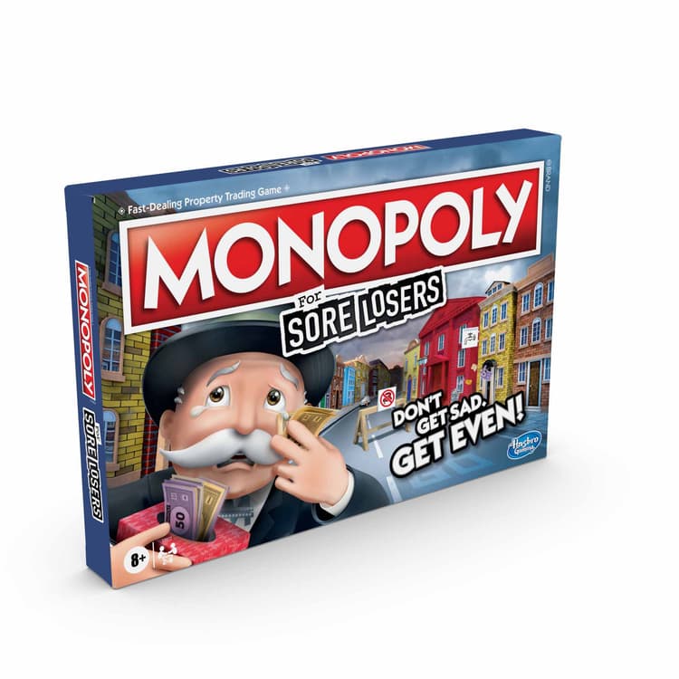 Monopoly Για Τυχερούς Ηττημένους Επιτραπέζιο παιχνίδι για άτομα από 8 ετών και άνω