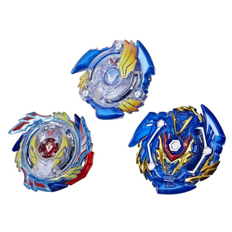 Beyblade Burst Evolution Trio Valtryek 3-Pack -- Genesis Valtryek V3, Sword Valtryek V5, Valtryek V2 Battling Game Top Toys