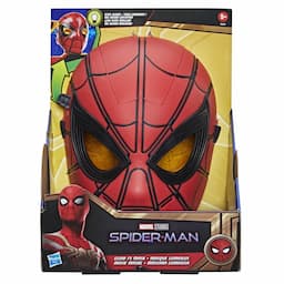 Marvel Spider-Man Glow FX Mask Electronic Wearable Toy With Light-Up Eyes For Role Play, For Kids Ages 5 and Up