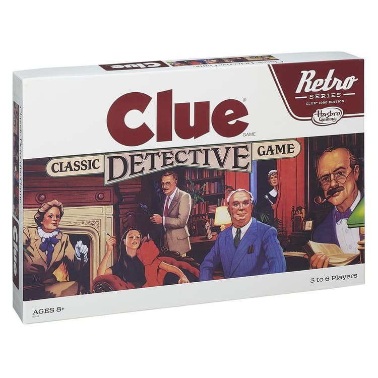 Retro Series Clue 1986 Edition Game