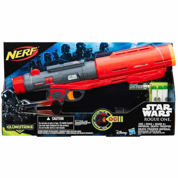 Star Wars Rogue One Nerf Imperial Death Trooper Deluxe Blaster 