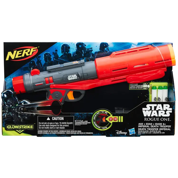 Star Wars Rogue One Nerf Imperial Death Trooper Deluxe Blaster