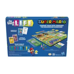 The Game of Life: Super Mario Edition Board Game for Kids Ages 8 and Up