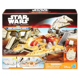 Star Wars The Force Awakens Micro Machines Millennium Falcon Playset