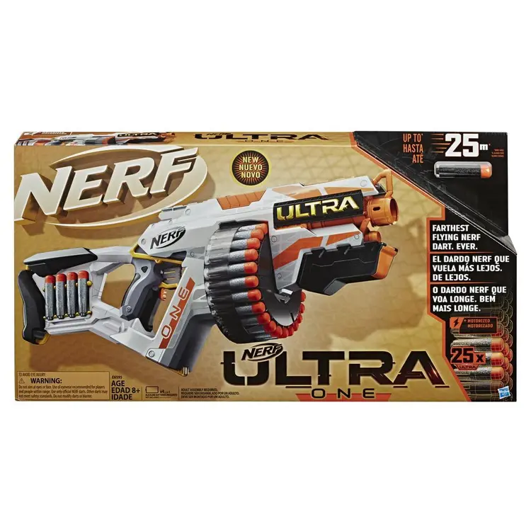 Nerf Ultra One Motorized Blaster, 25 Nerf Ultra Darts -- Compatible Only with Nerf Ultra One Darts