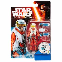 Star Wars The Force Awakens 3.75-Inch Figure Snow Mission X-Wing Pilot Asty