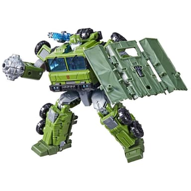 Transformers Toys Generations Legacy Voyager Prime Universe Bulkhead Action Figure - 8 and Up, 7-inch