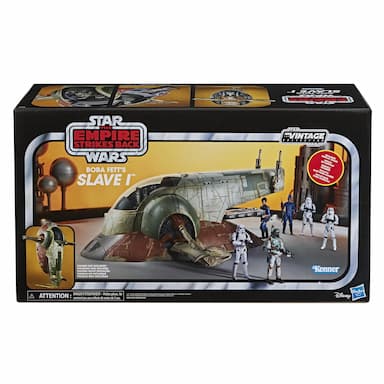 Star Wars The Vintage Collection Star Wars: The Empire Strikes Back Boba Fetts Slave I Toy Vehicle, Kids Ages 4 and Up