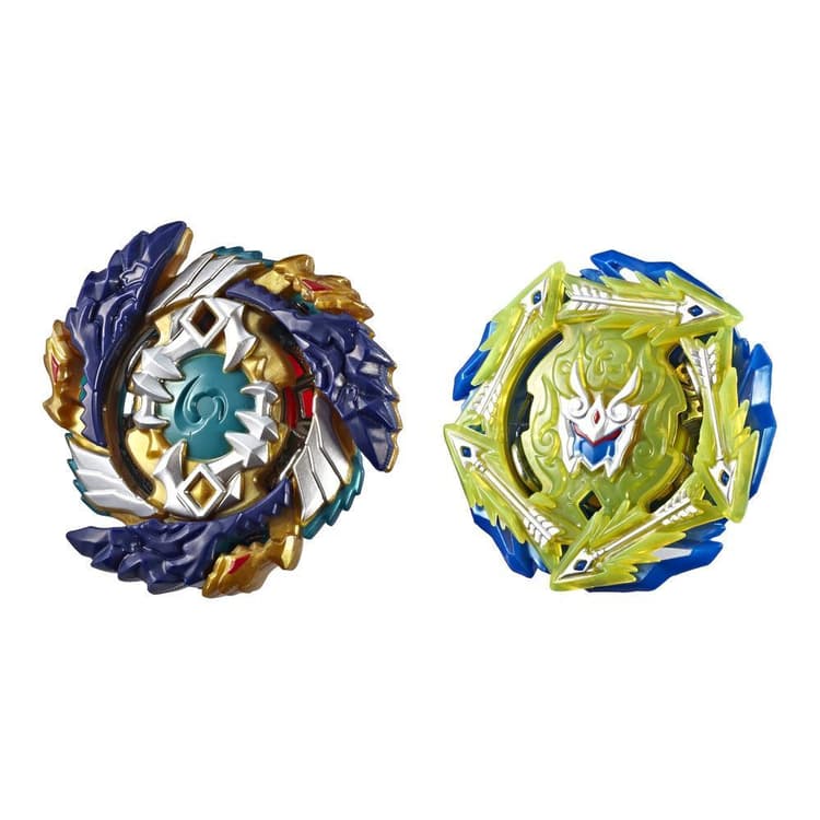 Beyblade Burst Turbo Slingshock Dual Pack Fafnir F4 and Rudr R4