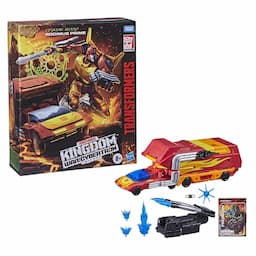 Transformers Toys Generations War for Cybertron: Kingdom Commander WFC-K29 Rodimus Prime with Trailer Action Figure, 8 and Up, 7.5-inch