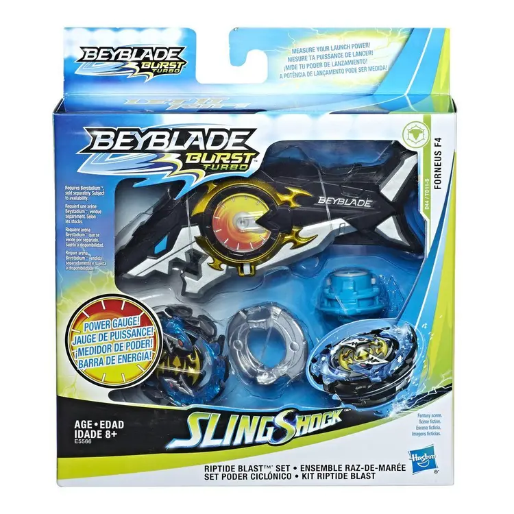 Beyblade Burst Turbo Slingshock Riptide Blast Set