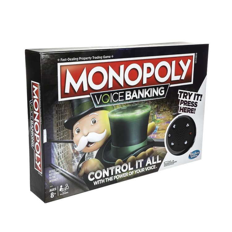 Monopoly Voice Banking Electronic Family Board Game