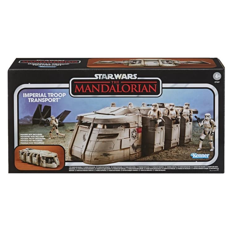 Star Wars The Vintage Collection The Mandalorian Imperial Troop Transport Toy Vehicle, Toys for Kids Ages 4 and Up