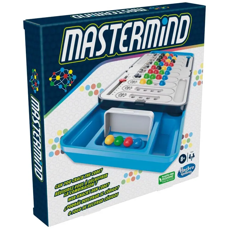 Mastermind Board Game for Families and Kids, The Classic Code Cracking Game, Family Gifts, Family Games