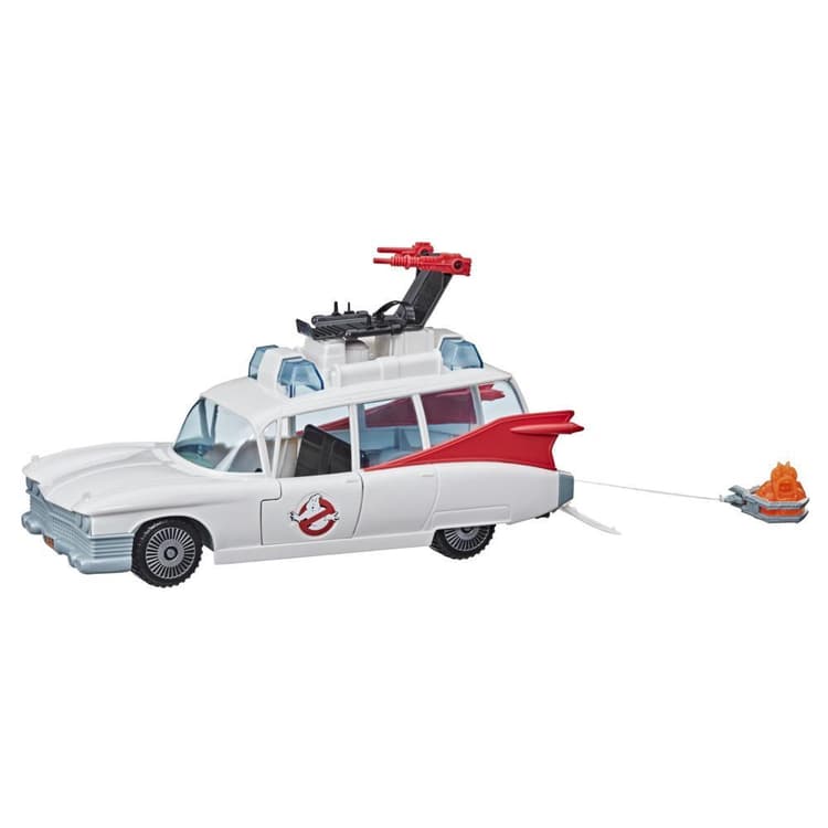 Ghostbusters Kenner Classics The Real Ghostbusters Ecto-1 Retro Vehicle with Accessories, Toys for Kids Ages 4 and Up