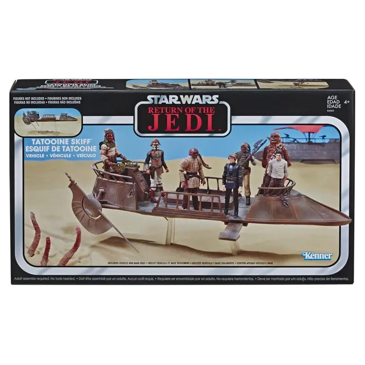 Star Wars The Vintage Collection Jabba's Tatooine Skiff Collectible Vehicle