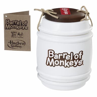 Barrel of Monkeys Game: Rustic Series Edition