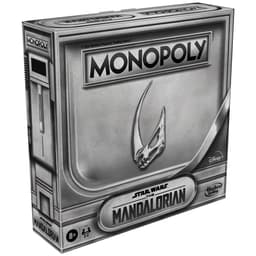 Monopoly: Star Wars The Mandalorian Edition Board Game, Inspired by Season 2, Protect Grogu From Imperial Enemies