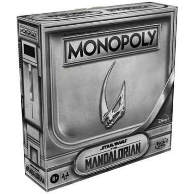 Monopoly: Star Wars The Mandalorian Edition Board Game, Inspired by Season 2, Protect Grogu From Imperial Enemies