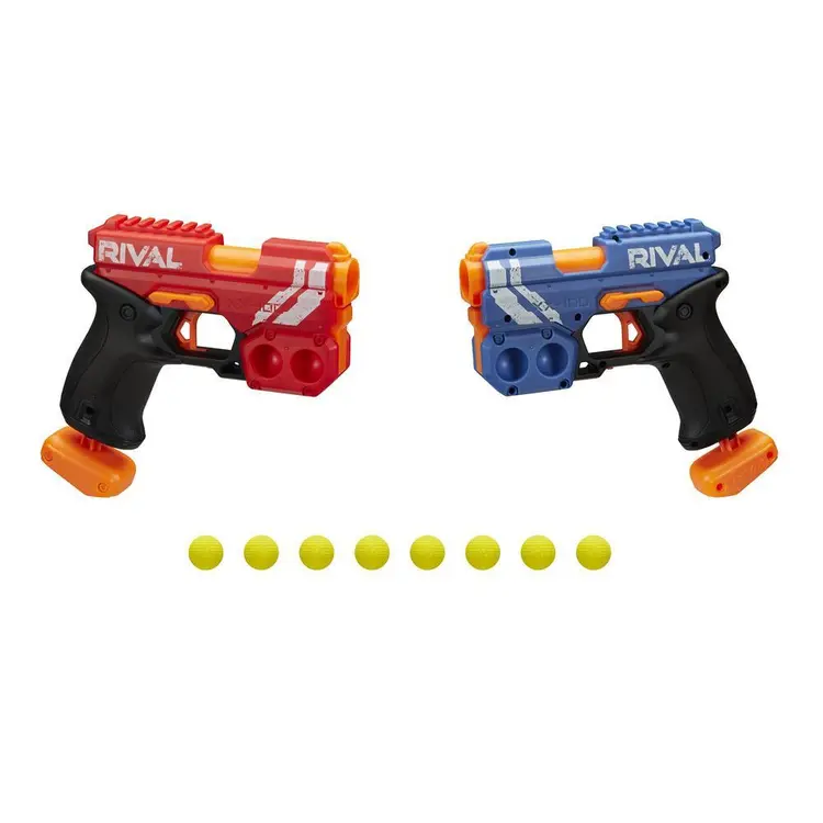 Nerf Rival Clash Pack -- Includes 2 Nerf Rival Blasters and 8 Official Nerf Rival High-Impact Rounds