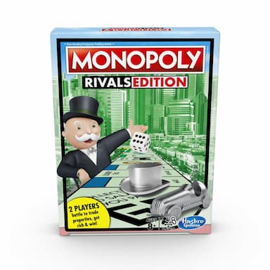 Monopoly Rivals Edition Board Game; 2 Player Game