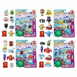 Transformers Toys BotBots Series 2 Swag Stylers 8-Pack  Mystery 2-In-1 Collectible Figures! Kids Ages 5 and Up (Styles and Colors May Vary) by Hasbro