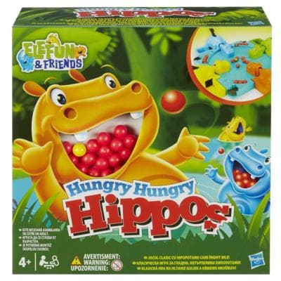 Elefun & Friends Hungry Hungry Hippos Game