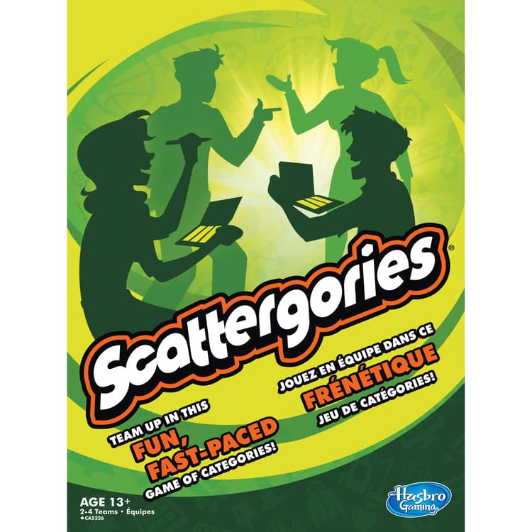 Scattergories Game