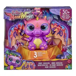furReal Moodwings Baby Dragon Interactive Pet Toy, 50+ Sounds & Reactions, Ages 4 and Up